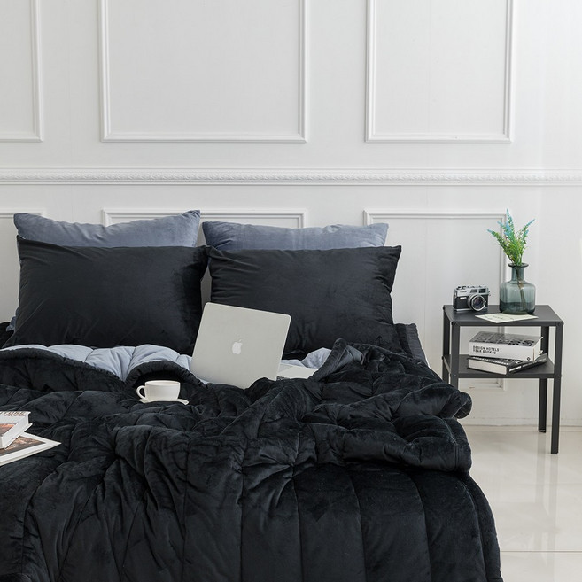 빌리 양면 리버서블 3mm 극세사 7온스 차렵이불 슈퍼싱글 SS