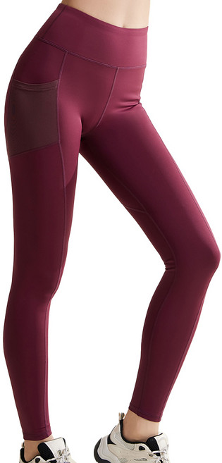 민트스쿨 하이웨스트 포켓 레깅스 사이드 포켓 주머니 요가 헬스 필라테스 9부