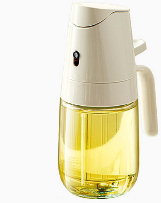 油壺 300ml/500ml 玻璃噴霧式油壺 廚房料理用油控制器, 1個, 300ml