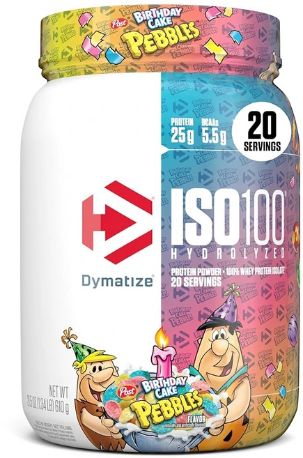 다이마티즈 x 프루티 페블 ISO100 유청 단백질 분말 분리주 25g BCAA 5.5g 칼로리 120g 텐 프리 1g 설탕 탄수화물 2g 75인분, Birthday Cake, 1.34 Pound (Pack of 1), 1개 - 쿠팡