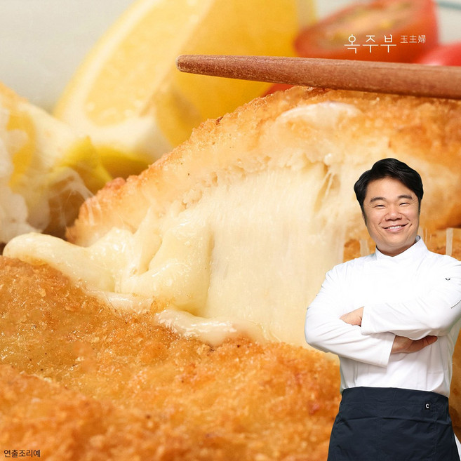 옥주부 치즈 치킨까스 10팩 + 돈까스 소스 10팩, 100g, 10개
