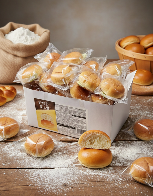 담백한 효모빵(32여개입) 800그람 대용량, 1개, 800g