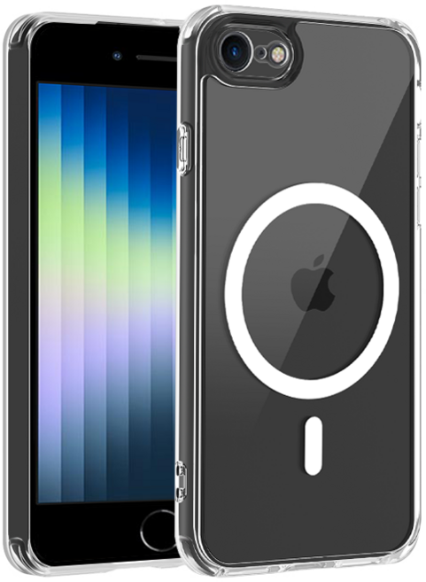 아칸크 갤럭시 아이폰 마그네틱 맥세이프 슬림 투명 휴대폰 케이스