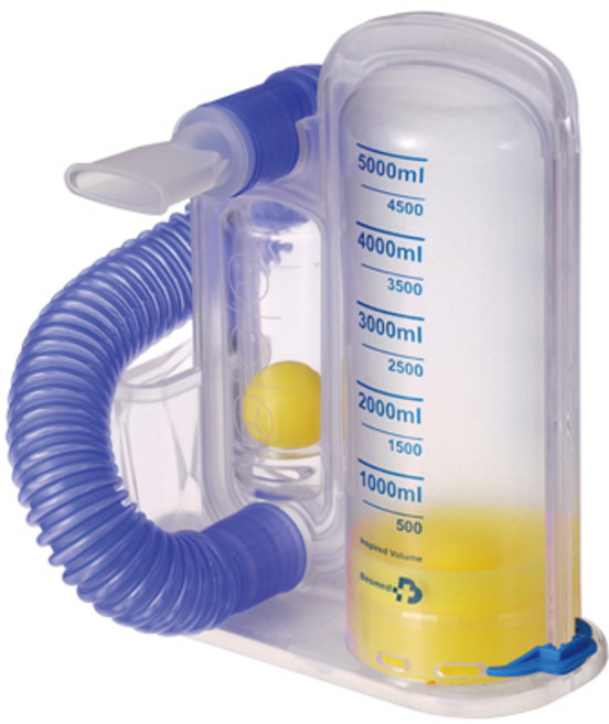 폐활량계/폐 재활/폐활량 증대/전신마취 후 무기폐 예방용, 1개