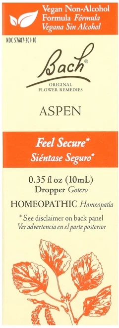 Bach 오리지널 꽃 레미디즈 아스펜 10ml(0.35fl oz), Bach오리지널꽃레미디즈아스펜10ml035floz, 1개, 10ml - 쿠팡