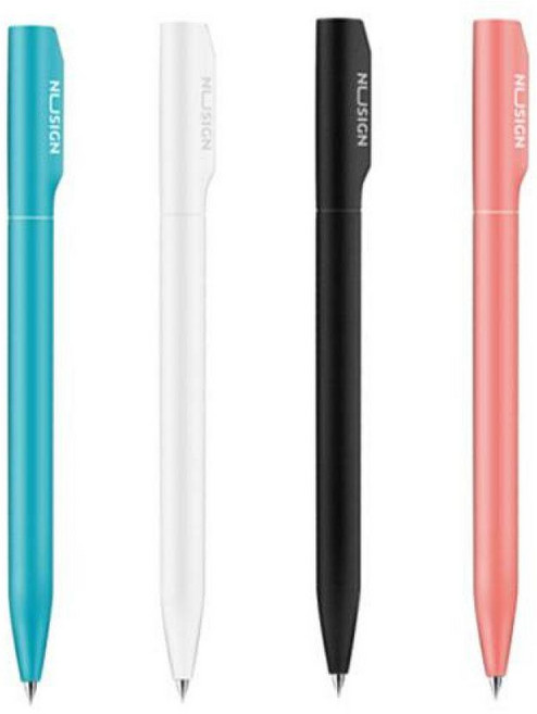 델리 누사인 ABS 트위스트 볼펜 0.5mm NS552 리필심, 핑크