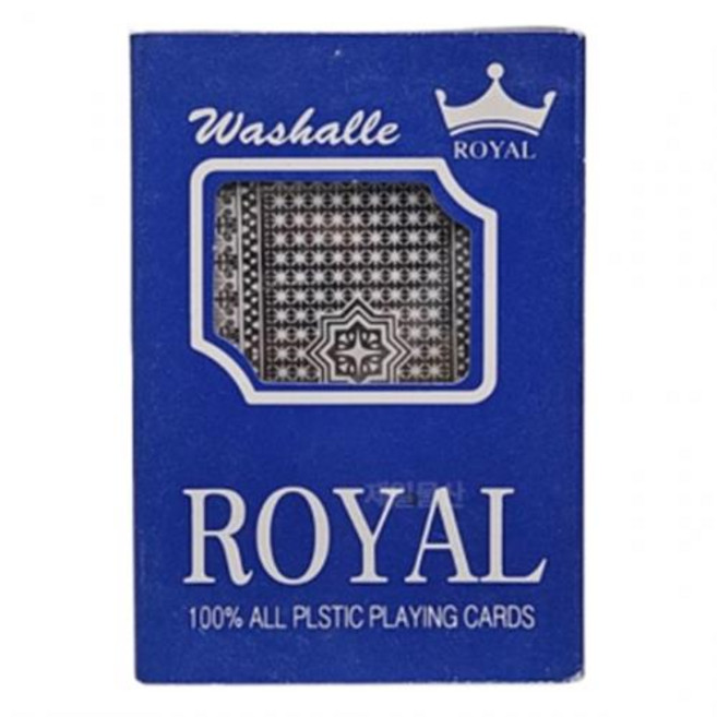 고급 로얄 트럼프카드 플라스틱 포커세트 게임용 1개