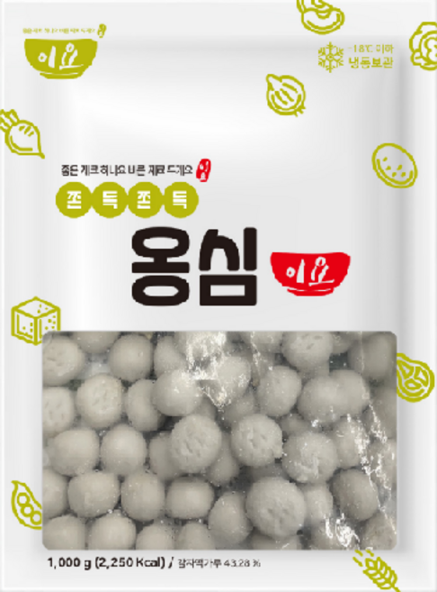 땅스부대찌개 옹심이 1kg, 1개