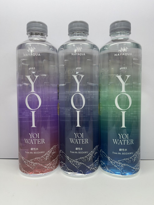 NAYAQUA YOİ WATER 鹼性水 pH8.5 600ml, 24個