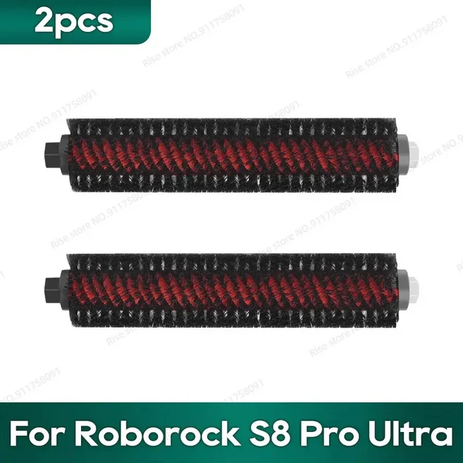 (Roborock S8 Pro Ultra) 청소 탱크 필터 고속 유지 관리 브러시 액세서리 프론트 휠 캐스터와 호환, 05 Set 10