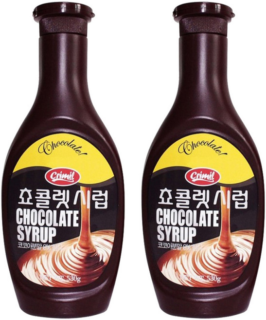 서강 초코시럽 530g X 10개/빙수초콜렛시럽 토핑 커피초코, 2개