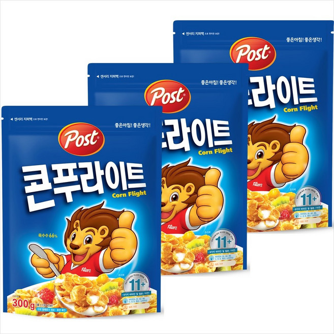 포스트 콘푸라이트, 300g, 3개