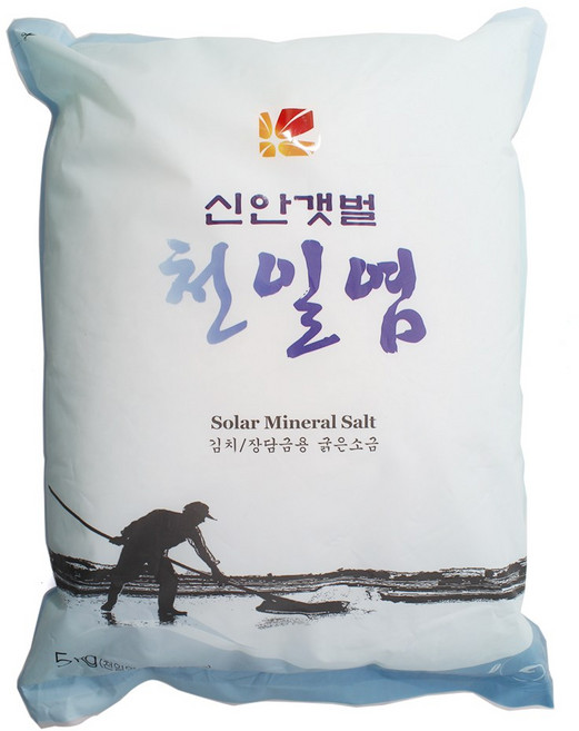 소금사랑 천일염, 1개, 5kg