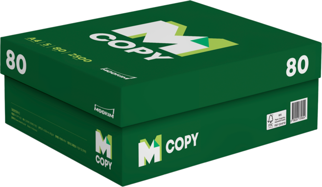 MCOPY 80gsm 복사용지, A3, 1250개
