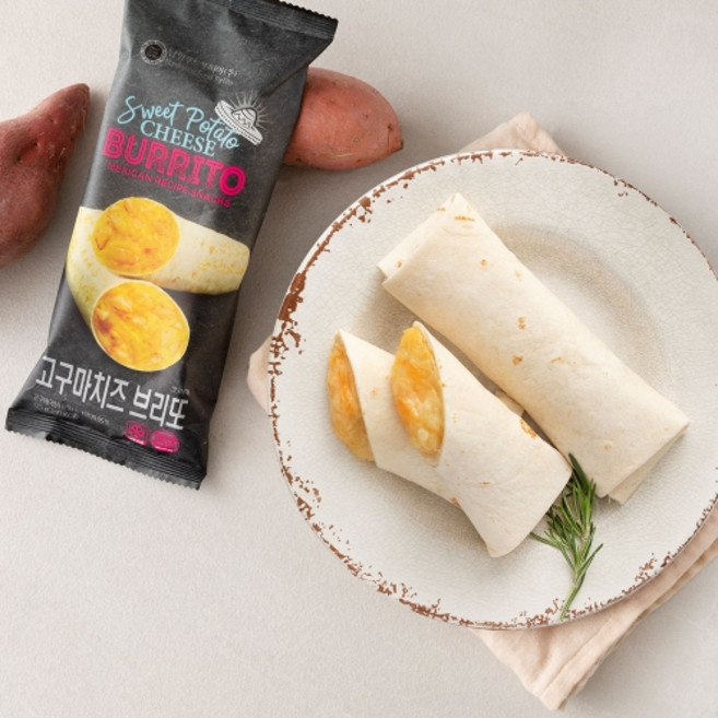 남향푸드 또띠아 브리또 고구마 치즈 125g x 8개 냉동