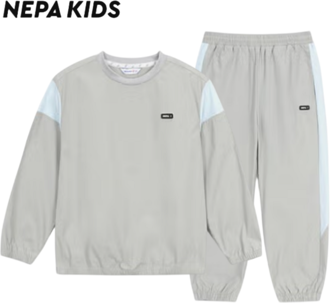 [매장발송]네파키즈 남아 상하복세트 편안한 활동 체육 등산 등교 초등생 추리닝 트레이닝복