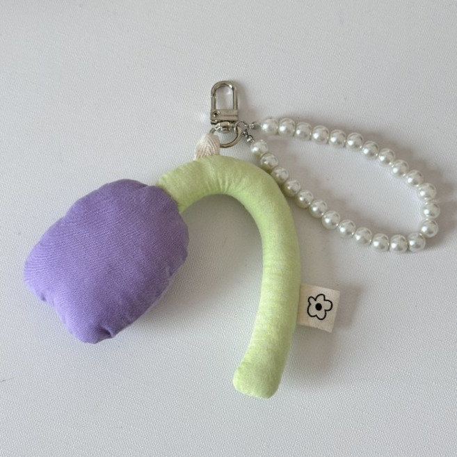 쿠션 튤립 패딩 진주 백꾸 가방 가꾸 키링 백참 예쁜 쓸모있는 선물