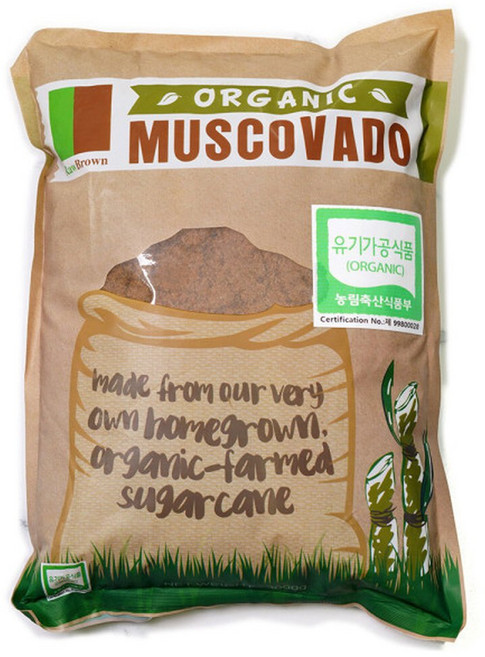 유기농 비정제설탕 마스코바도3kg/흑당, 1개, 3kg