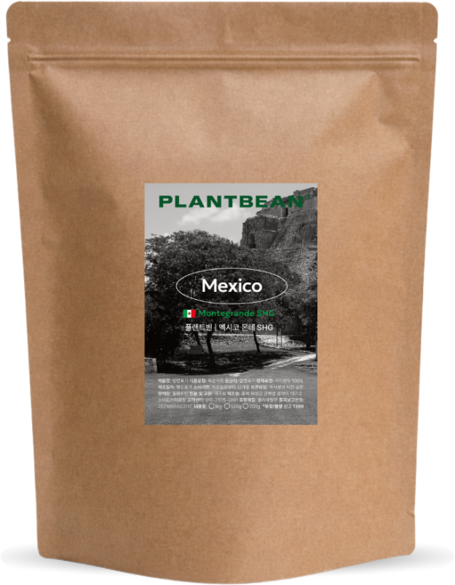 [산미없는] 멕시코 몬테 SHG 원두커피 1kg 중강배전 다크초코 고소 쌉쌀, 1개, 핸드드립(중간)