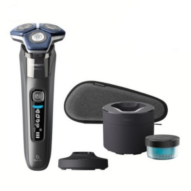 필립스 SkinIQ 7000 시리즈 전기면도기, S7887/72, 다크 크롬