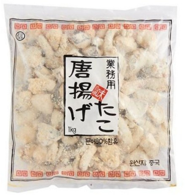 문어가라아게 1kg, 1개