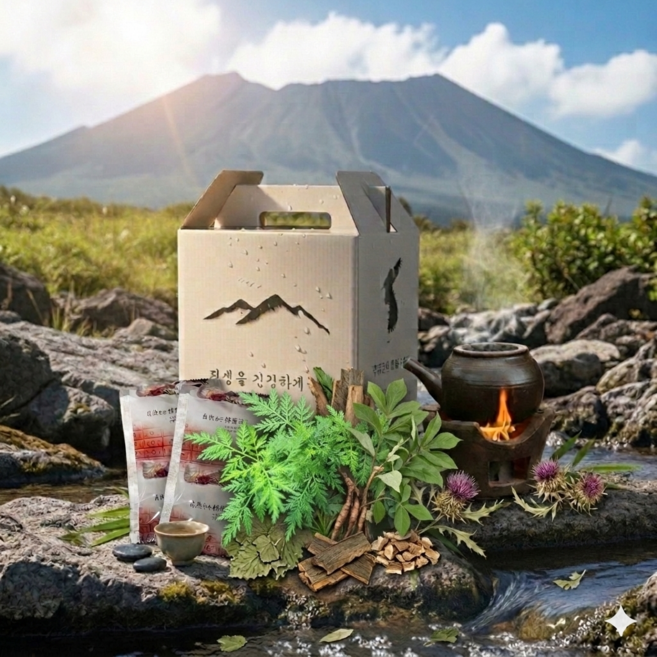 팔팔개똥쑥진액 국내산 재료 농축즙 전통방식추출 부모님 혈압 혈관 당 관리 선물, 60개, 100ml