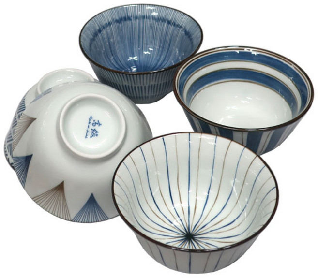 고반 온새미로 오색 대접 국그릇 5개세트, 5개