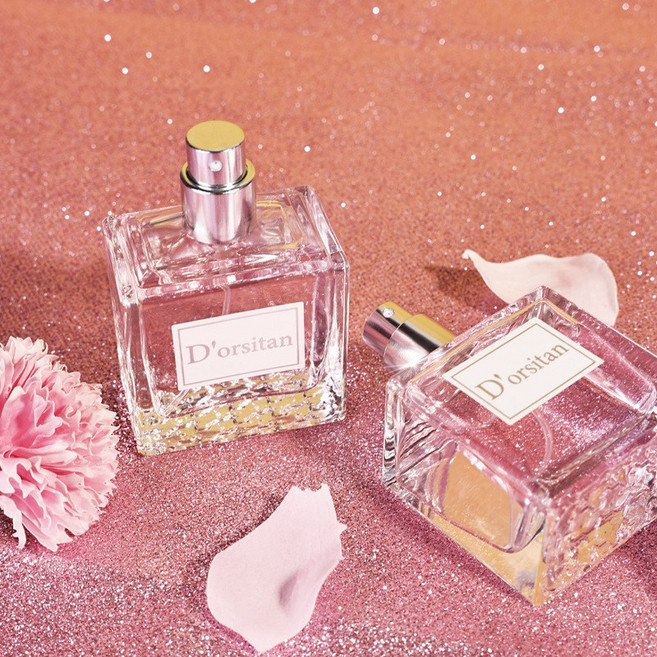 분홍 투명 달콤 소녀 향수: 젤리 같은 상큼 과일향의 심장 박동, 1개, 50ml