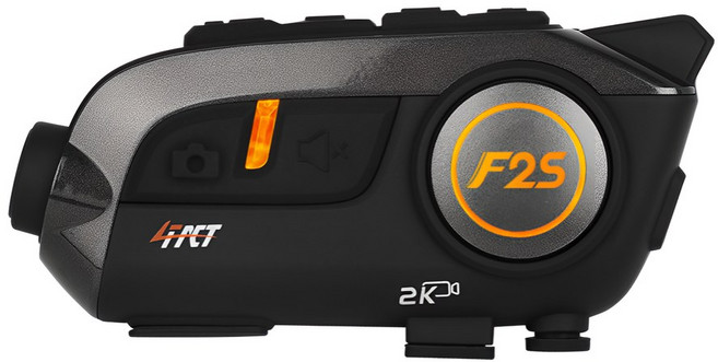 오토바이 헬멧 블루투스 포팩트 F2S 블랙박스 카메라 액션캠 4FACT, 단일