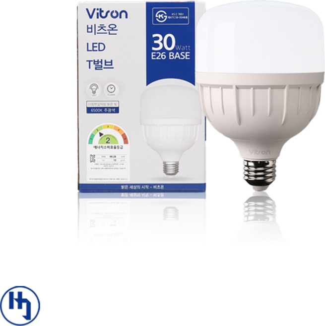 비츠온 LED T벌브 30W E26 소켓, 1개