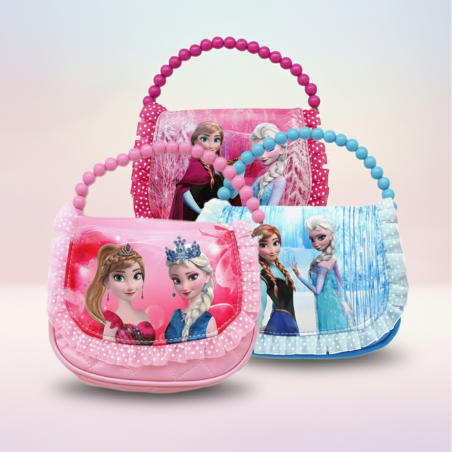 켈리미 프린세스 여아 엘사 핸드백 가방 소품