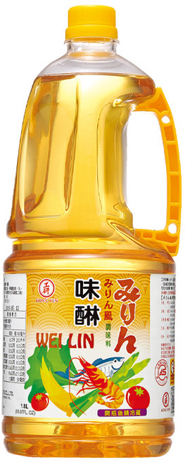 工研 味醂 - 提升料理風味、去腥解膩的日式調味聖品, 5個, 1.8L