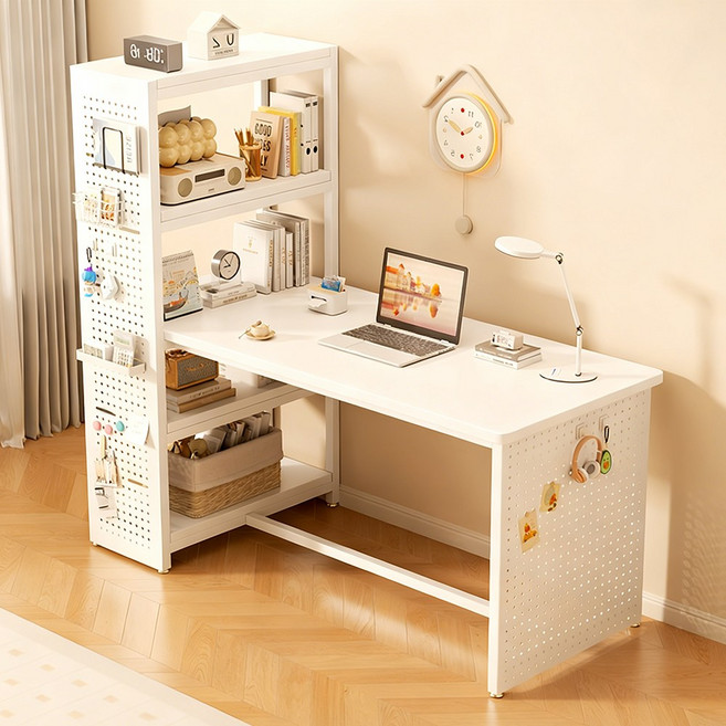 일체형 책장 책상 세트 고등학생 공부 책상 수납형컴퓨터책상 전면 사무용 책상, F01