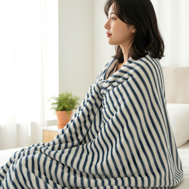 보들이 고밀도 극세사 담요 블랭킷