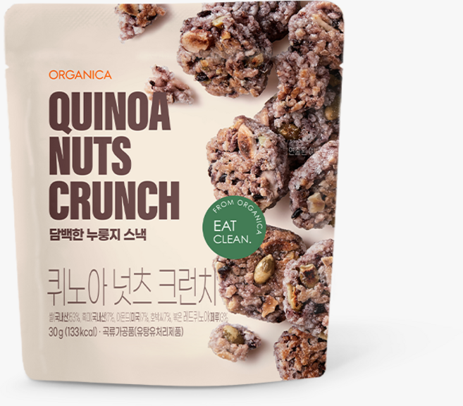 퀴노아 넛츠 크런치 6개, 30g