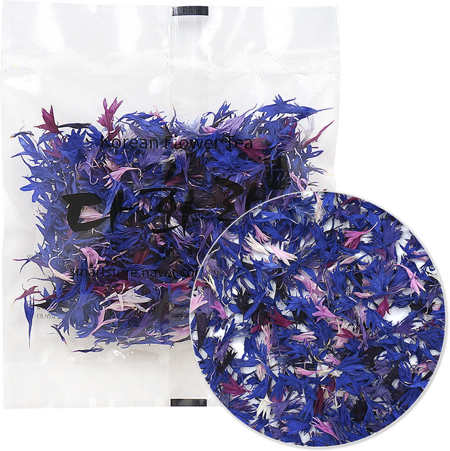 다화랑 수레국화 꽃차 미니 1g, 1개입, 1개