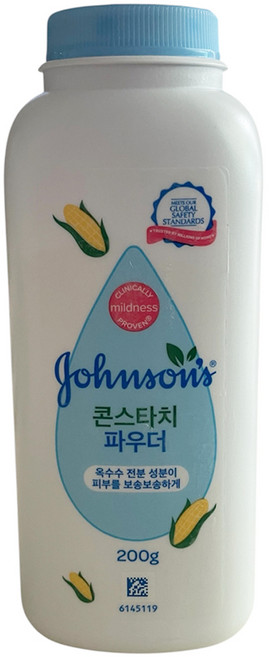 존슨즈 콘스타치파우더, 200g, 2개