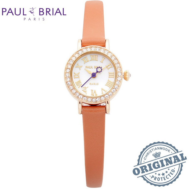 폴브리알(PAUL BRIAL) [백화점 정품] 폴브리알 마르세이유 PB8002GDBR_R 여성 가죽시계