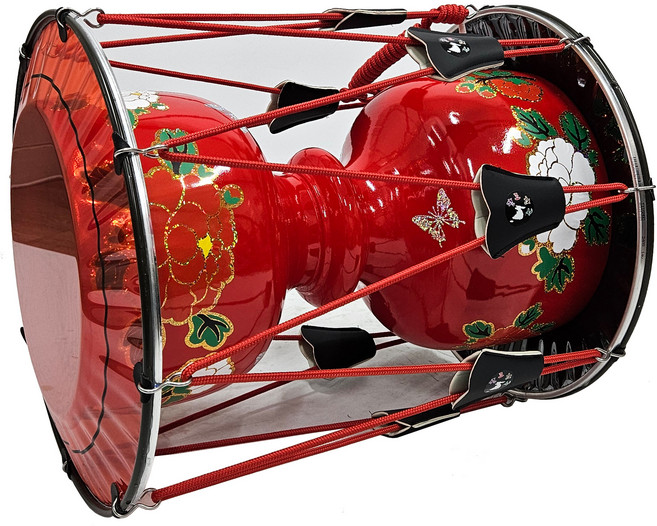 한마음 국악사 하이브리드 트롯고고장구(일반) (채편 빨강), 빨강, 미포함, 빨강, 1개