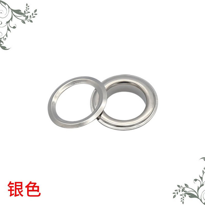 金屬雞眼扣 氣眼扣 空心鉚釘 扣眼, 100-400號墊片單獨拍,黑色, 黑色, 100-400號