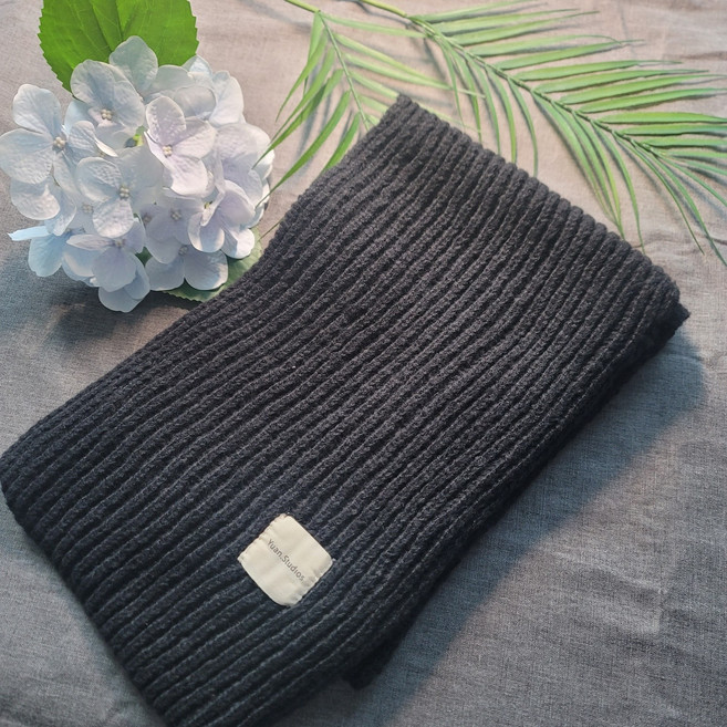 JenniHani 남녀공용 겨울 니트 커플 목도리 머플러 4종