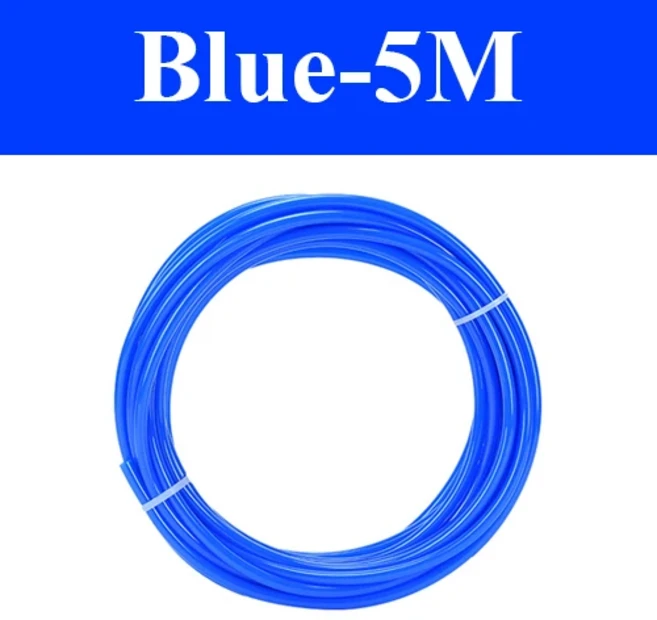 5M/10M/20M 에어 PU 파이프 튜브 폴리우레탄 튜빙 4mm 6mm 8mm 10mm 12mm 공압 호스 (에어 컴프레서 호스용, 01 PU4x2.5, 01 PU4x2.5