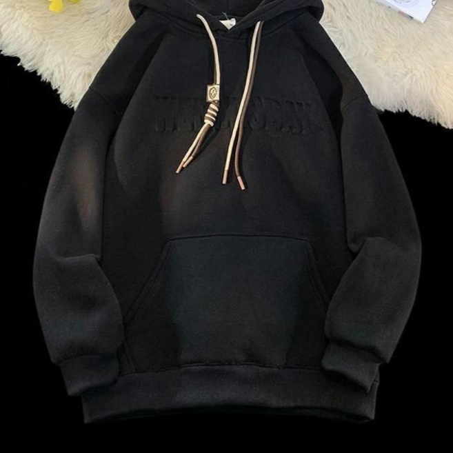 헤비웨이트 후드티 남녀공용 겨울 기모 스탬프 프린팅 아우터 가을겨울 빅 스타일 스트릿웨어 후드 상의