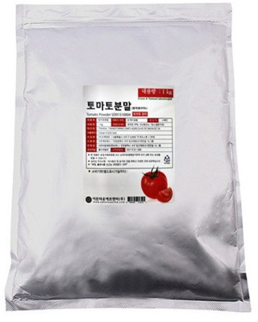이든 토마토 분말1kg 99프로 스페인산 토마토 가루, 1kg, 1개