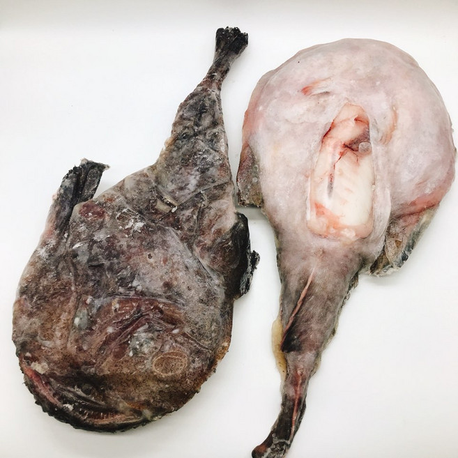 식당업소용 냉동 아귀 10kg 1박스 4마리 큰사이즈 아구 내장만제거 통아구, 1