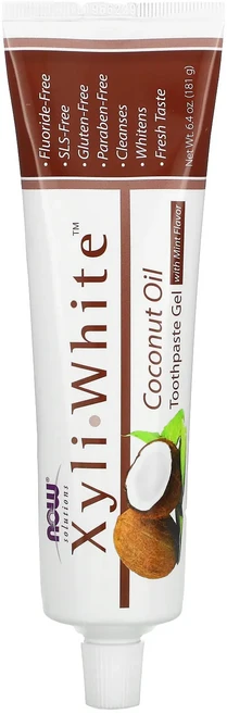 헁복하고 건강하세요 NOW Foods Solutions XyliWhite 코코넛오일 치약(젤타입) 민트 181g(6.4oz) 늘 챙기셔야합니다, NOWFoodsSolutionsXyliWhite코코넛오 - 쿠팡