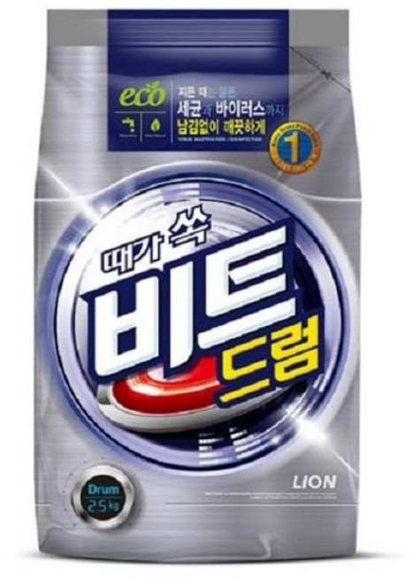 보따리D LION)비트(드럼세탁기용/2.5kg) editions*022879001EA sou+945uT, 2.5kg
