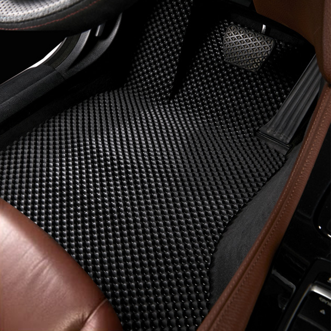 언더쉴드 자동차 확장형 고무 벌집매트 카매트 발매트 바닥매트, 블랙, 제네시스 G80