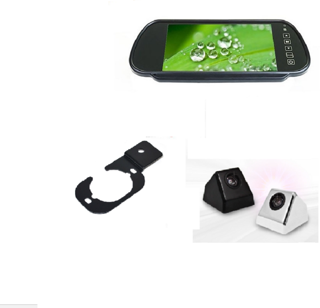 포터 봉고 룸미러 후방카메라 아이나비 RCA220 세트, 7인치룸미러+아이나비RCA220세트+포터브라켓