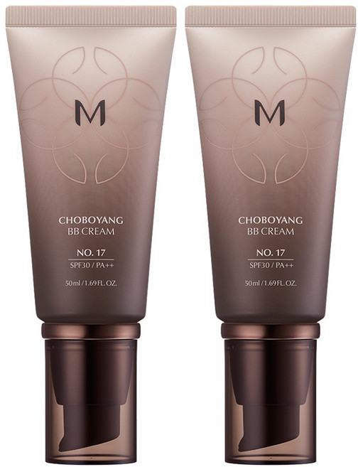 미샤 M 초보양 비비크림 SPF30 PA++ 50ml, 17호밝은베이지, 2개